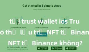 tải trust wallet ios Trust Wallet có thể lưu trữ NFT từ Binance không?